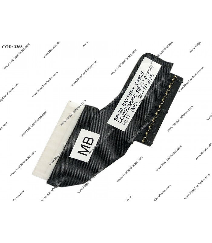 CABLE BATERIA DELL 0G0FWX INSPIRON 15 5565 5567 BAL20 DC02002MM00 ORIG.