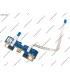 TOUCHPAD CLICK BD W/CABLE HP 14-CF 14-DK 14S-CF 14S-DF / 340 348 G5 G7 / 240 245 246 G8 / SERIES L24486-001 ORIG.