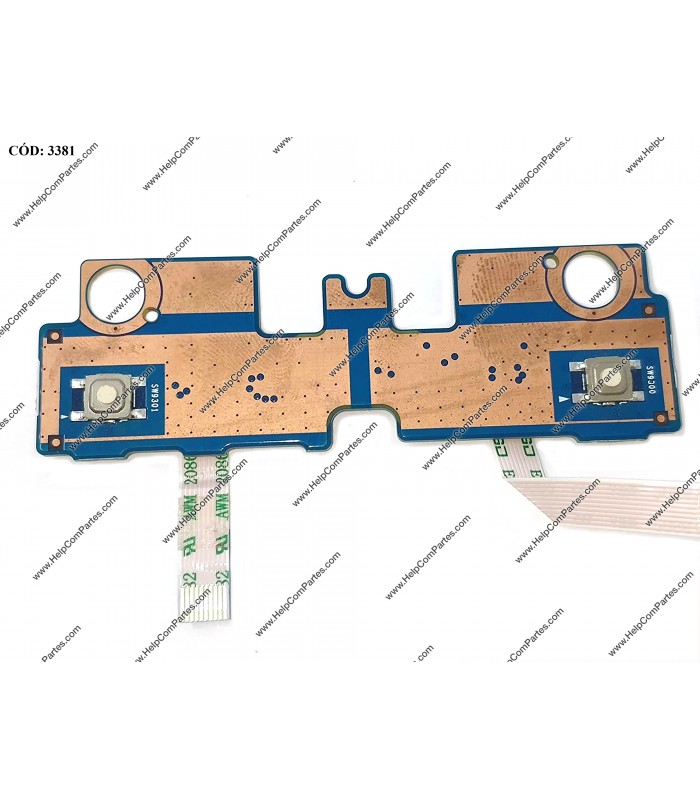 TOUCHPAD CLICK BD W/CABLE HP 14-CF 14-DK 14S-CF 14S-DF / 340 348 G5 G7 / 240 245 246 G8 / SERIES L24486-001 ORIG.