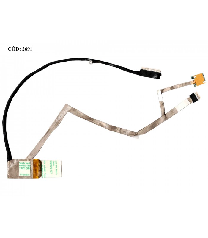 FLEX LCD HP EliteBook 8560P 8560W 8560B SERIES 350406B00-01S-G 641195-001 40PIN ORIG.