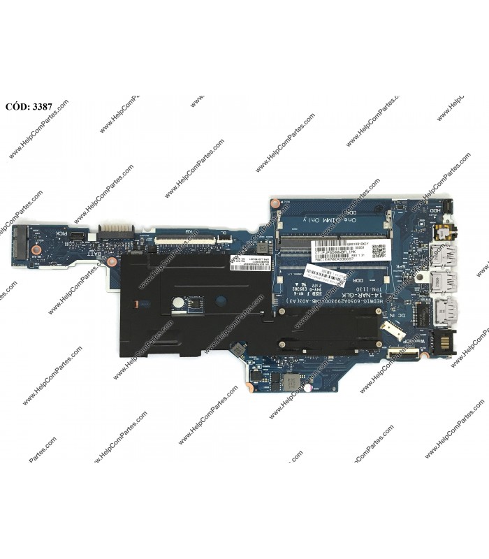 MBO HP INTEL UMA CELN4020 1.10GHz NO WIN/ 240 G7 240 G8 14-CF 14S-CF 14-CK L85887-001 ORIG.