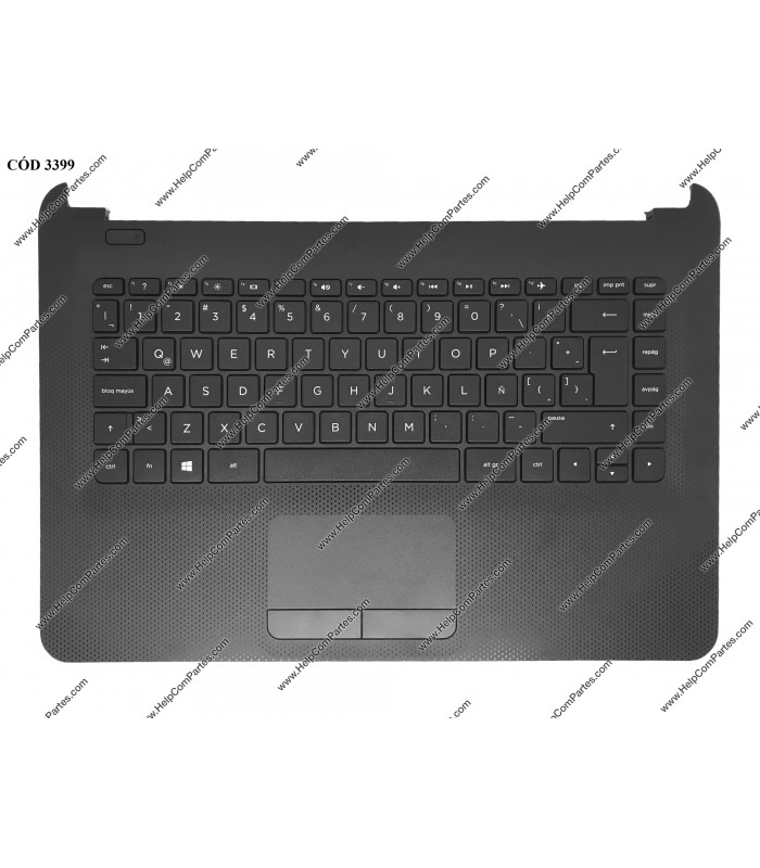 HP ASSY W/KB W/PLMRST W/TP W/CLICK /14-AC 14Q-AJ 14-AF 14T-AC 240 245 246 G4 SERIES BK 813513-161 LA ORIG.