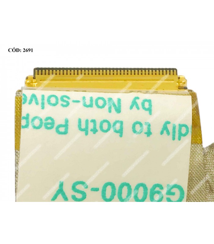 FLEX LCD HP EliteBook 8560P 8560W 8560B SERIES 350406B00-01S-G 641195-001 40PIN ORIG.