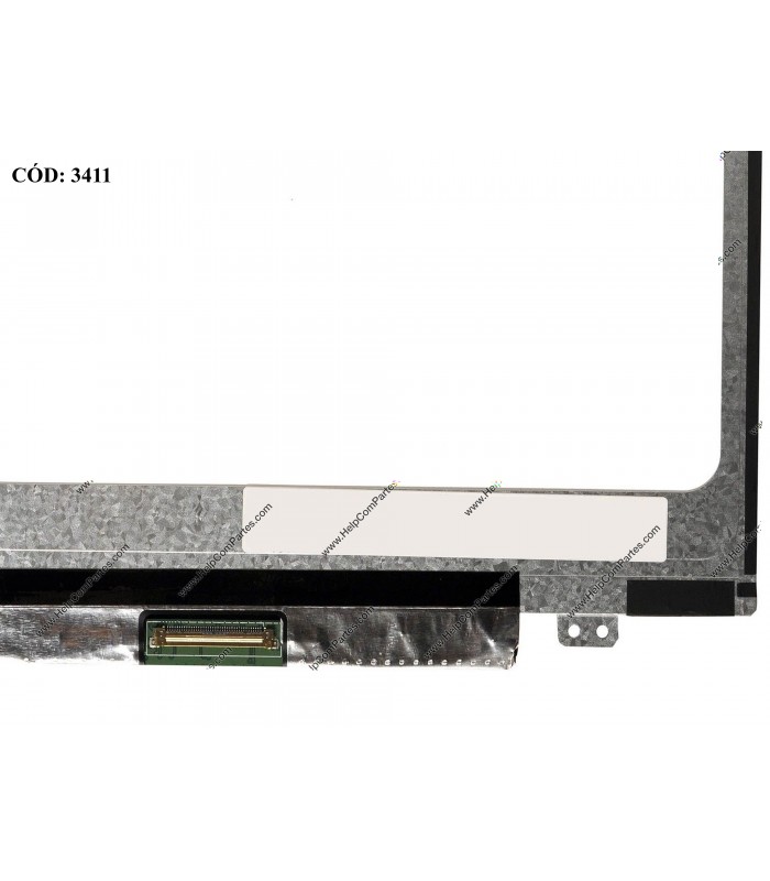 DISPLAY 14.0" 40PIN WLED SLIM WXGA HD (1366x768) GLOSSY 60Hz VC-D IPS N-TS LVDS PCBA FLAT U/D BRACKET ORIG.