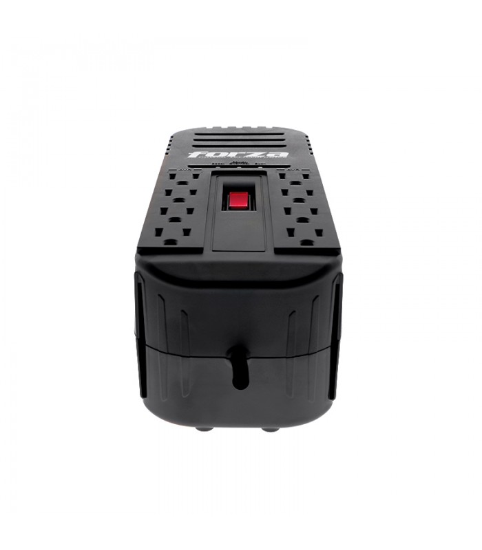 REGULADOR FORZA FVR-2201 2200VA/1100W, BLACK 110-120VA 50/60Hz 10A, 8NEMA 5-15R/RJ-11