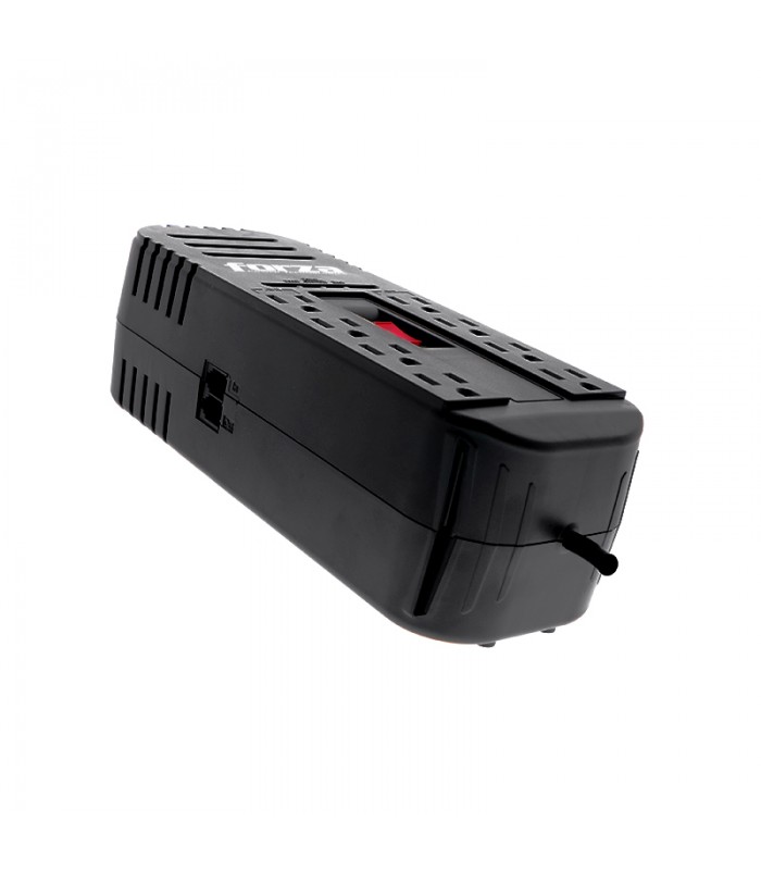 REGULADOR FORZA FVR-2201 2200VA/1100W, BLACK 110-120VA 50/60Hz 10A, 8NEMA 5-15R/RJ-11