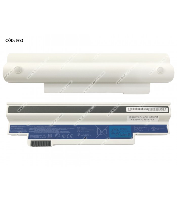 BATERIA ACER 10.8V---63WH 6C /ASPIRE ONE 532G 532H AO532G SERIES NCR-B/652 OEM