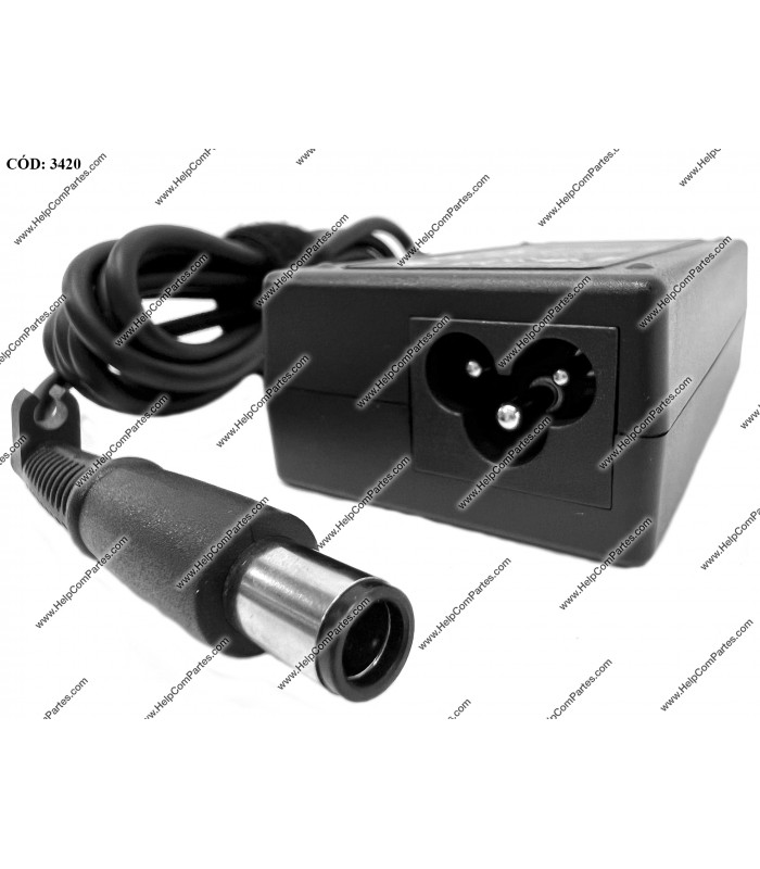 CARGADOR HP 19.5V---3.33A 65W PIN 7.4*5.0 100-240V~ US 50-60Hz 3PRONG SIN CABLE DE PODER L39752-014 ORIG.