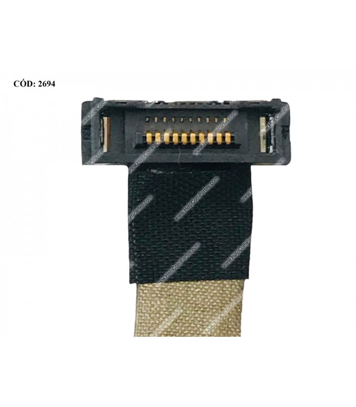 FLEX LCD HP FOLIO 13-1000 13-1008TU 13-2000 13T-1000 SERIES DC02001FK10 672350-001 QAZ60 30PIN ORIG.