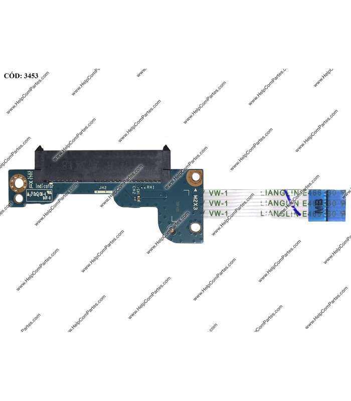 HDD BOARD SATA HP 250 255 256 G7 15-DA 15-DB 15T-DA 15T-DB 15-DR 15Z-DB 15G-DR SERIES L20454-001 ORIG.