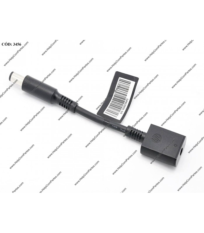 HP AC POWER ADAPTER DONGLE CONVERTER 4.5*3.0mm HEMBRA 7.4*5.0mm MACHO 734734-001 ORIG.