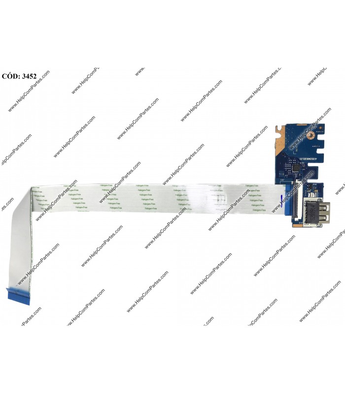 USB BD I/O W/CABLE HP 250 255 256 G7 15-DA 15-DB 15T-DA 15T-DB 15-DR 15Z-DB 15G-DR SERIES L20448-001 ORIG.