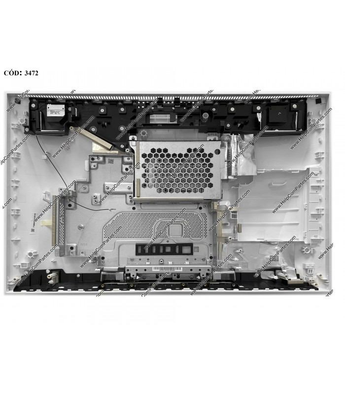 LCD COVER HP AIO 24-DD 24-DF WH/ SPS-RearCover SNWhite W/Sponge ANT,Bib23/ L91402-002 ORIG