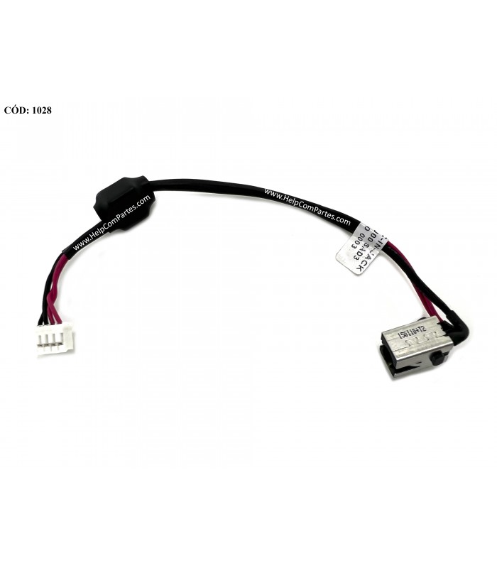 DC JACK POWER ASUS A53 A53E A53S A53T K43 K43B X43BY X43SD K53E K53U K53T SERIES +CABLE DC30100FK00 ORIG.