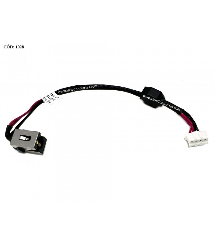 DC JACK POWER ASUS A53 A53E A53S A53T K43 K43B X43BY X43SD K53E K53U K53T SERIES +CABLE DC30100FK00 ORIG.