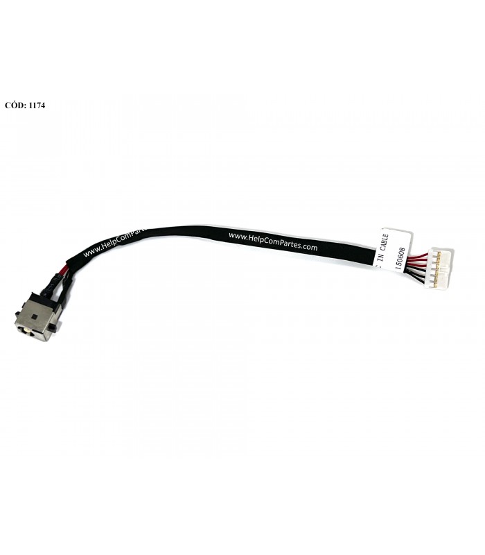 DC JACK POWER ASUS K56C K56CA K56CB K56CM S550C S550CA S56C S56CA SERIES +CABLE 1417-007P000 ORIG.