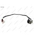 DC JACK POWER DELL LATITUDE E6400 E6410 E6420 E6430 E6500 E6510 M2400 M4400 M4500 SERIES +CABLE 0MT643 MT643 ORIG.