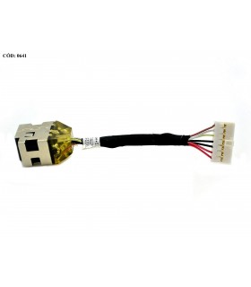 DC JACK POWER HP DV5 DV5-2000 DV5-2100 DV5T DV5T-2000 DV5T-2100 G6-1A00 SERIES PARA AMD+CABLE 607975-001 ORIG.