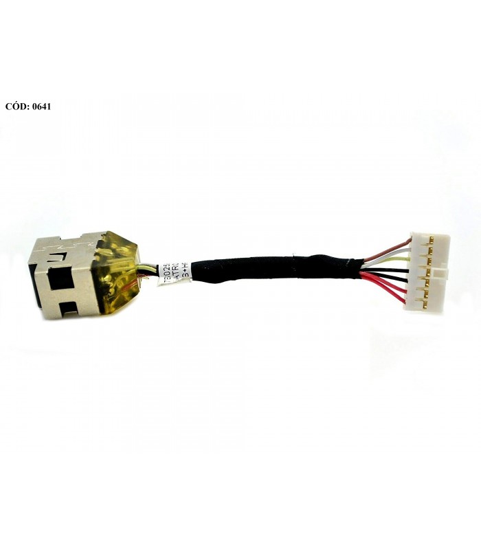 DC JACK POWER HP DV5 DV5-2000 DV5-2100 DV5T DV5T-2000 DV5T-2100 G6-1A00 SERIES PARA AMD+CABLE 607975-001 ORIG.