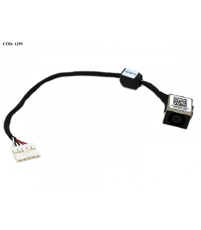 DC JACK POWER DELL INSPIRON 14 4528 5000 5439 5445 5447 5448 SERIES +CABLE 0K8WDF K8WDF ORIG.