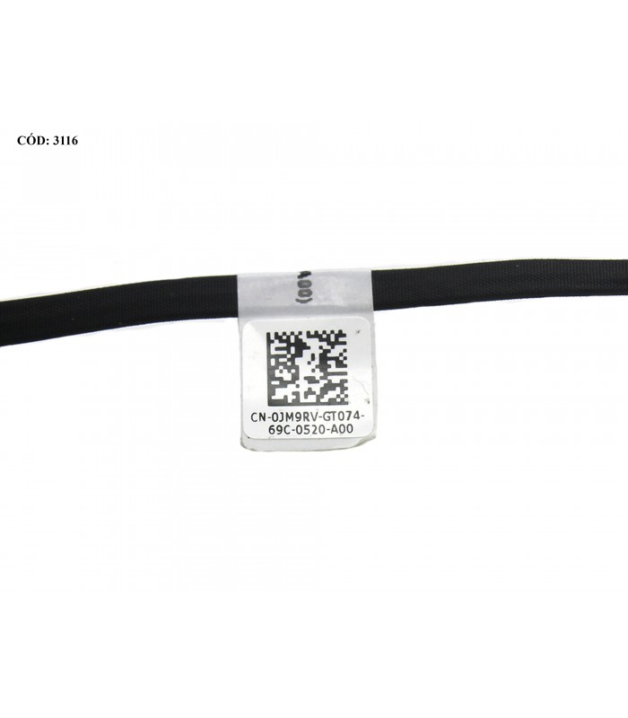 DC JACK POWER DELL INSPIRON 14 7460 7560 7472 7572 / 15 7572 7560  SERIES 0JM9RV DC30100YE00 ORIG.