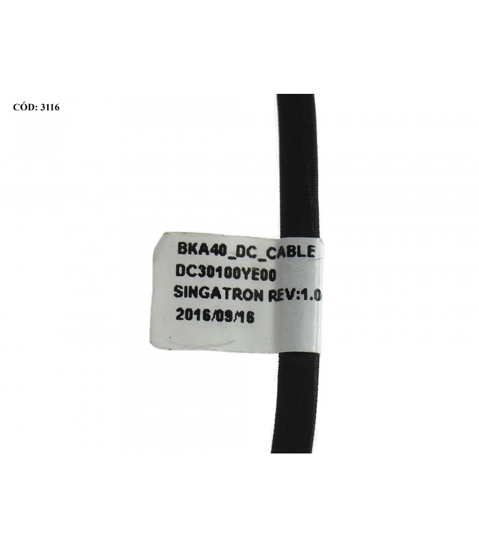 DC JACK POWER DELL INSPIRON 14 7460 7560 7472 7572 / 15 7572 7560  SERIES 0JM9RV DC30100YE00 ORIG.