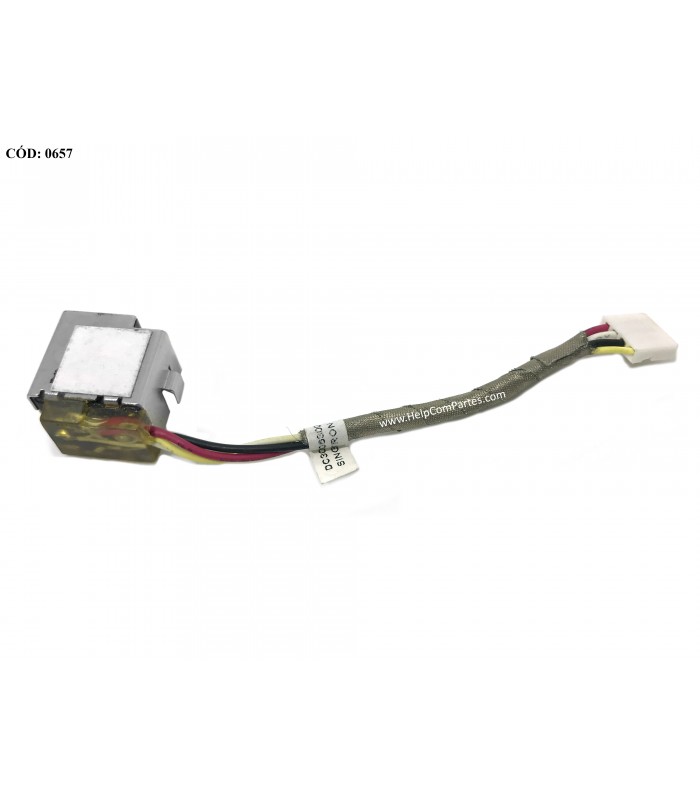 DC JACK POWER HP  DV3-1000 DV3-2200 DV3T-2000 CQ35 CQ35-200  CQ36 CQ36-10 CQ36-100 SERIES +CABLE 531810-001 ORIG.