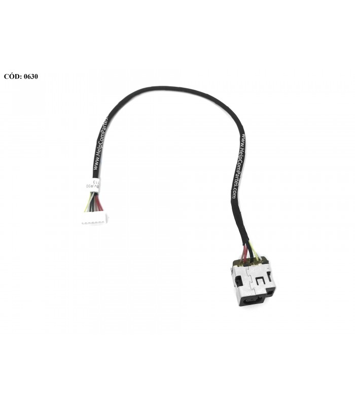 DC JACK POWER HP PAV G43 COMPAQ CQ43 G43 CQ43 CQ430 431 436 CQ57 630 SERIES +CABLE 23.5CM 646121-001 ORIG.