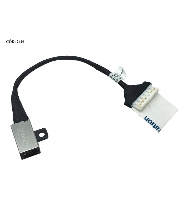 DC JACK POWER DELL INSPIRON 14 3465 3467 3476 / 15 3565 3567 3919 5185 SERIES (+CABLE) 0FWGMM ORIG.