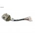 DC JACK POWER HP DV5 DV5-2000 DV5-2100 DV5T DV5T-2000 DV5T-2100 G6-1A00 SERIES +CABLE 607975-001 ORIG.