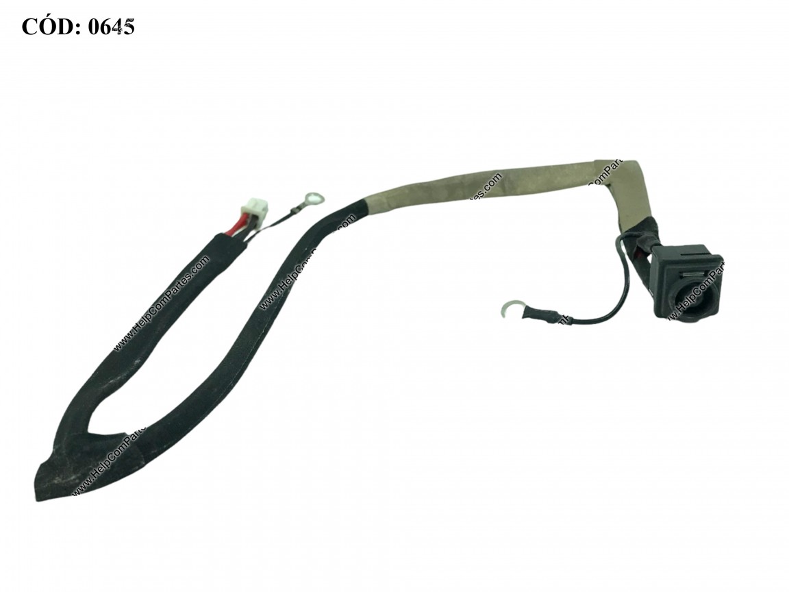 Power4Laptops Replacement Laptop DC Jack Socket With Cable Compatible With Sony Vaio VGN-C1S/H