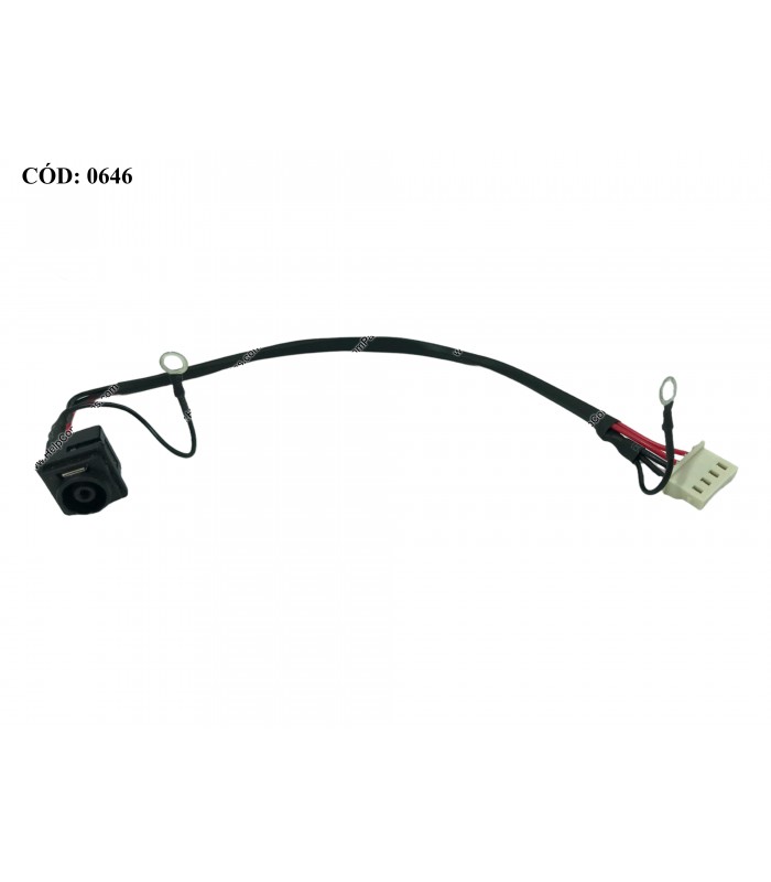 DC JACK POWER SONY SVE 14 SVE141 SVE1410000 SVE14112FXB SVE14113ELW SERIES +CABLE 603-0001-7533_A ORIG.