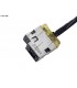 DC JACK POWER HP 14-D 14-E 15-D 15-E 15-G 15-H 15-J 15-R 15T-R 15Z-G 250 255 G3 G2 SERIES +CABLE 749647-001 OEM.