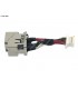 DC JACK POWER HP PAV DM1-1000 DM1-1100 DM1-2000 DM1-21000 MINI 310 311 SERIES +CABLE 591851-001 ORIG.