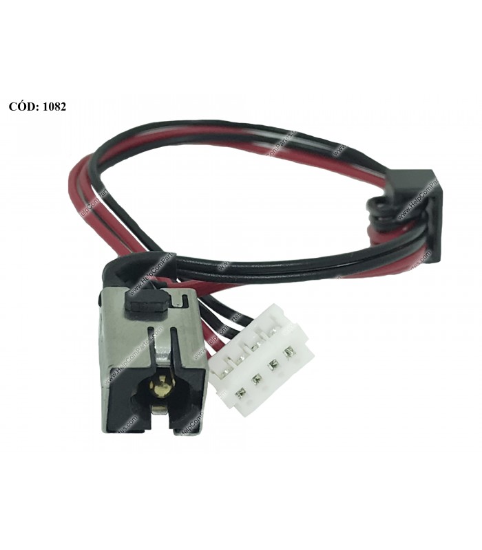 DC JACK POWER TOSHIBA SATELLITE C50-A C55-A C55D-A C50 C55D SERIES +CABLE V000949110 ORIG.