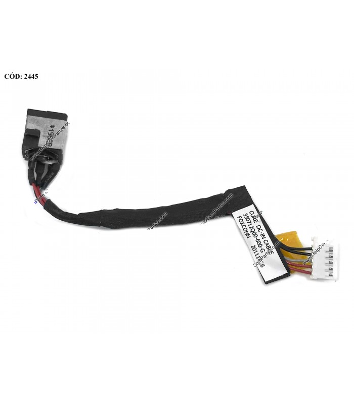 DC JACK POWER HP  COMPAQ PROBOOK 6550B 6560B 6565B 6570B 8560P / EliteBook  8560 8560W SERIES +CABLE ORIG.