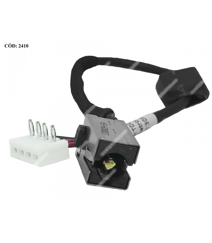 DC JACK POWER TOSHIBA A500 L455 L455D L555 L555D A660 A660D A665 C660 SERIES +CABLE DC30100KA00 ORIG.