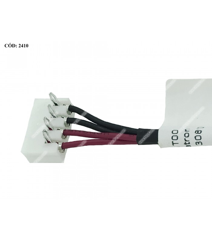 DC JACK POWER TOSHIBA A500 L455 L455D L555 L555D A660 A660D A665 C660 SERIES +CABLE DC30100KA00 ORIG.