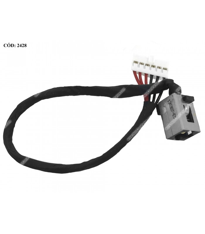 DC JACK POWER TOSHIBA SATELLITE P70 P70-A P70-ABT2G22 P70T P70T-AST2GX1 P75 P75-A P75-A7100  SERIES +CABLE OEM.