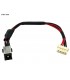 DC JACK POWER TOSHIBA SATELLITE C800 C840 C840D C845 C845D L800 L840 L840D L845 L845D M805 SERIES +CABLE A000174270 ORIG.