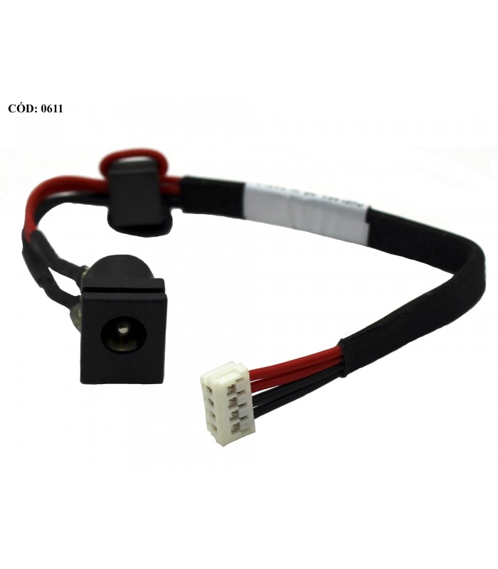 DC JACK POWER TOSHIBA C650 C650D C655 C655D C665 C665D L650 L650D L655D SERIES +CABLE V000942580 ORIG.