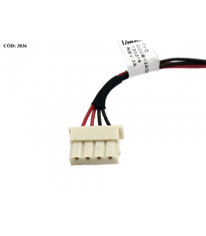 DC JACK POWER TOSHIBA SATELLITE C845 C845D L840 L840D L845 L845D C840 SERIES +CABLE DD0BY3AD010 ORIG (DS)