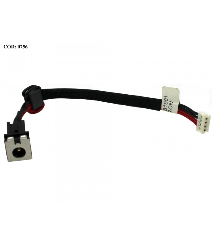 DC JACK POWER TOSHIBA E105 E105-S1402 E105-S1602 E105-S1802 PSE10U PSE11U SERIES +CABLE V000936080 ORIG.