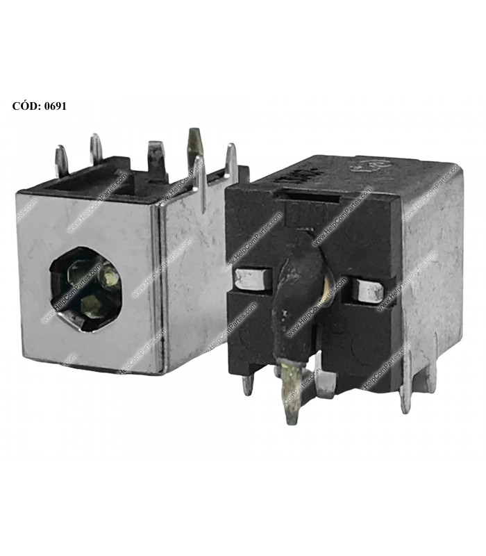 CONECTOR DC IN TOSHIBA  A35 A35-S159 P35 P35-S605 A60 A60-S1662 A65 A65-S1065 M20 M20-S257 SERIES ORIG.