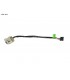 DC JACK POWER HP 240 245 246 G3 210 215 G1 14-K 14-R 14-G 14T-R 11-E 14-S  SERIES +CABLE 730900-001 ORIG.