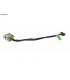 DC JACK POWER HP 240 245 246 G3 210 215 G1 14-K 14-R 14-G 14T-R 11-E 14-S  SERIES +CABLE 730900-001 ORIG.