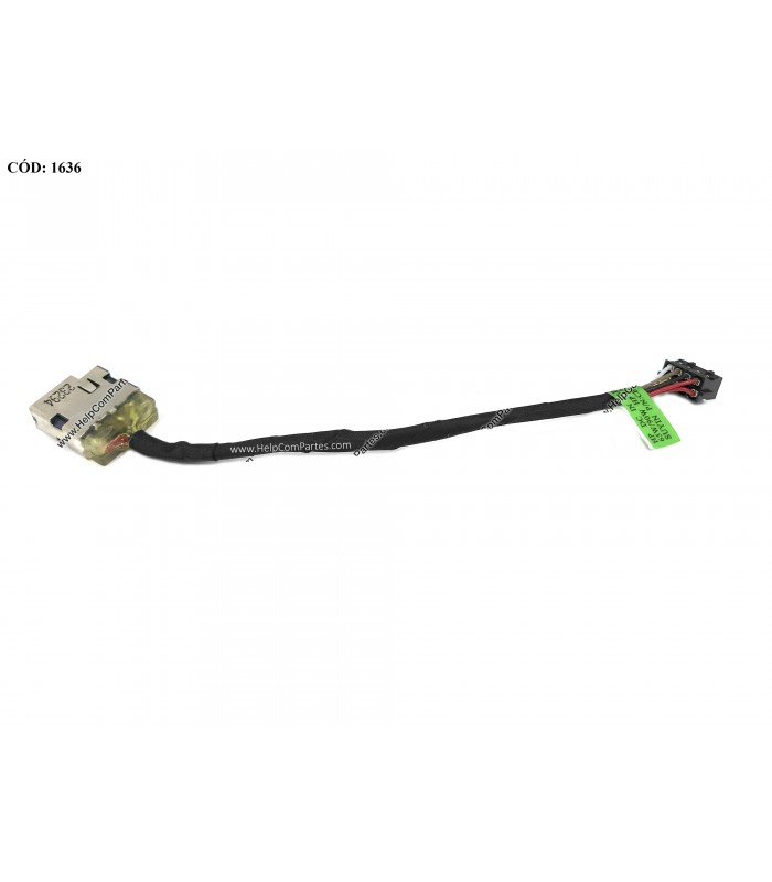 DC JACK POWER HP 240 245 246 G3 210 215 G1 14-K 14-R 14-G 14T-R 11-E 14-S  SERIES +CABLE 730900-001 ORIG.