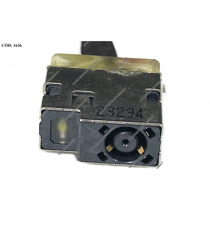 DC JACK POWER HP 240 245 246 G3 210 215 G1 14-K 14-R 14-G 14T-R 11-E 14-S  SERIES +CABLE 730900-001 ORIG.