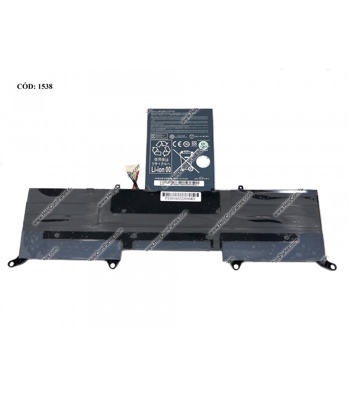 BATERIA ACER 11.1V---36.4WH 4C/ASPIRE ULTRABOOK S3 S3-391 S3-951 SERIES AP11D3F OEM
