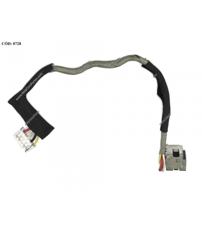 DC JACK POWER HP DV4 DV4-1000 DV4I-2000 DV4T-1000 DV4Z-1000 DV5 DV7 CQ40 CQ45 SERIES +CABLE  486836-001ORIG. (DS)